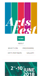 Mobile Screenshot of hf-artsfest.com
